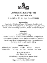 Load image into Gallery viewer, Adult Dog Food - Grain Free, made with Chicken, Sweet Potato And Vegetable. Suitable for Sensitive Stomachs