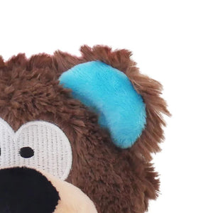 Rosewood Super Tough Rope Core Plush Bear with squeaker