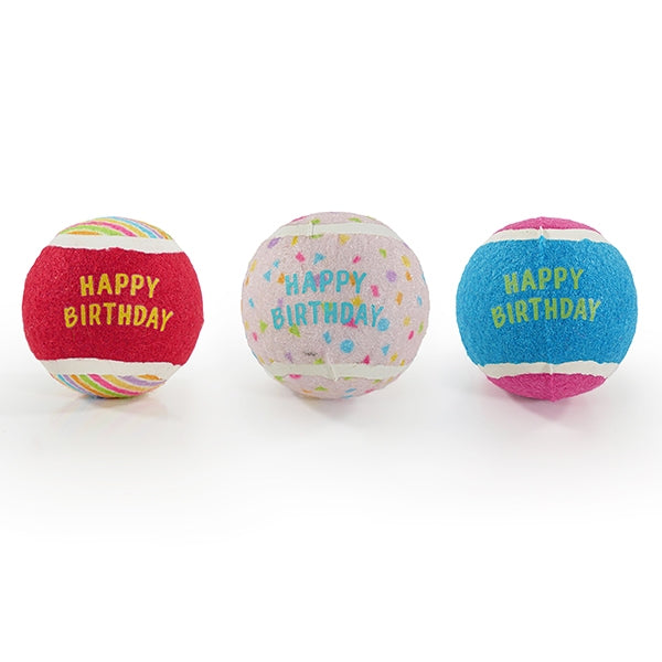 Happy Birthday Tennis Balls