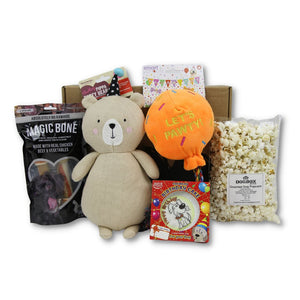 DOG BIRTHDAY PRESENT - Birthday 6 item Hamper