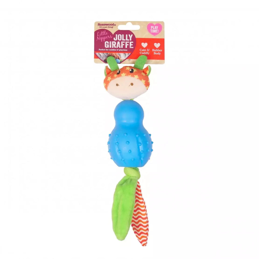 Rubber giraffe new arrivals dog toy